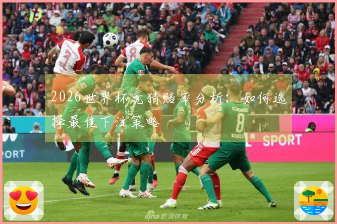 2026世界杯竞猜赔率分析：如何选择最佳下注策略